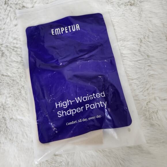 Shapermint Empetua Nude High-Waist Tummy Control Shaper Panty Small NWT - Picture 6 of 12